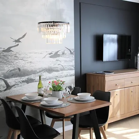 Apartament Royal Maris 3 - Najlepsza Lokalizacja W Ustce, Blisko Plaży I Portu, Bezpłatny Parking, ścisłe Centrum *