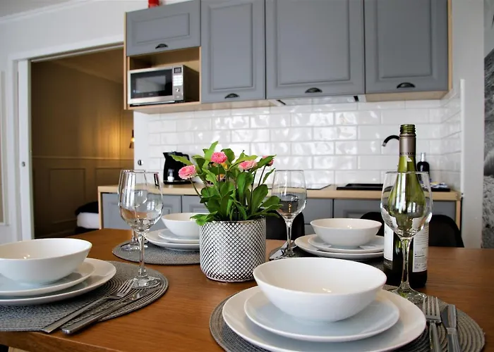 Royal Maris 3 - Najlepsza Lokalizacja W Ustce, Blisko Plazy I Portu, Bezplatny Parking, Scisle Centrum Lägenhet Ustka