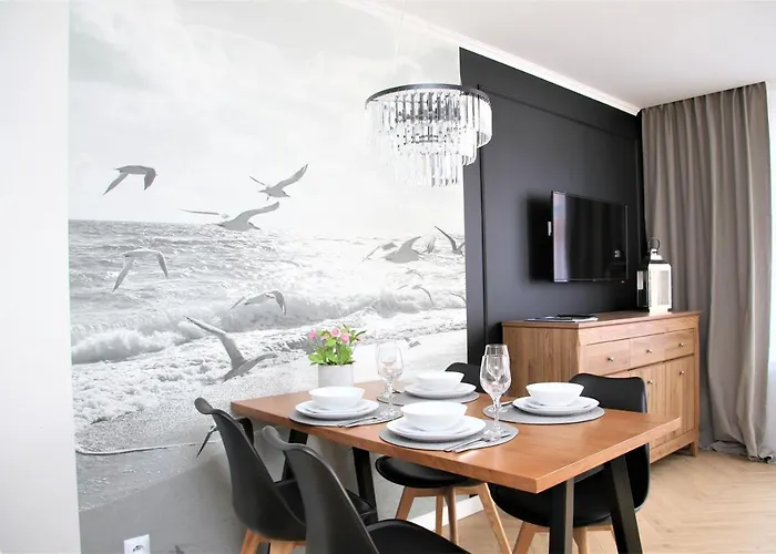 Lägenhet Royal Maris 3 - Najlepsza Lokalizacja W Ustce, Blisko Plazy I Portu, Bezplatny Parking, Scisle Centrum *