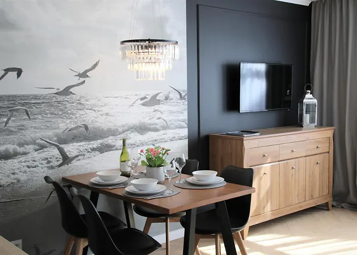 Lägenhet Royal Maris 3 - Najlepsza Lokalizacja W Ustce, Blisko Plazy I Portu, Bezplatny Parking, Scisle Centrum *