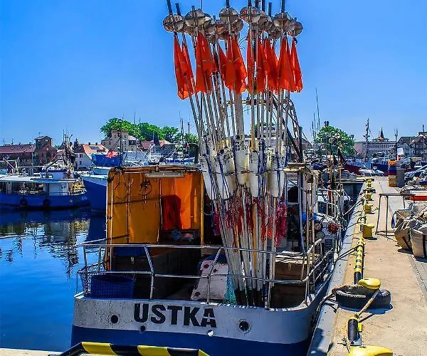 Royal Maris 3 - Najlepsza Lokalizacja W Ustce, Blisko Plazy I Portu, Bezplatny Parking, Scisle Centrum Lägenhet *
